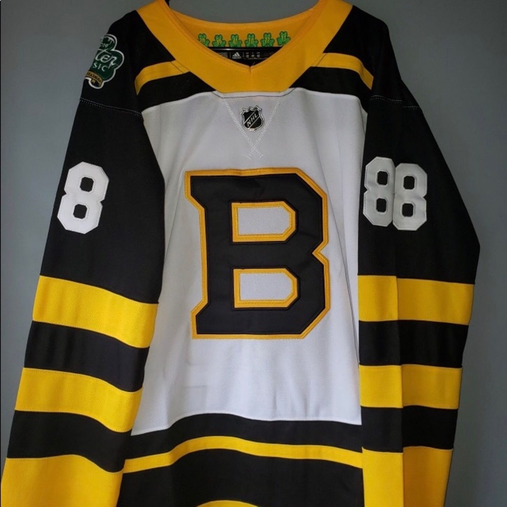 Boston Bruins NHL Winter Classic Pastrnak Jersey